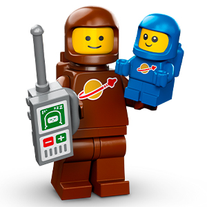 Figurine LEGO® L'astronaute et le bébé de l'espace Super Briques
